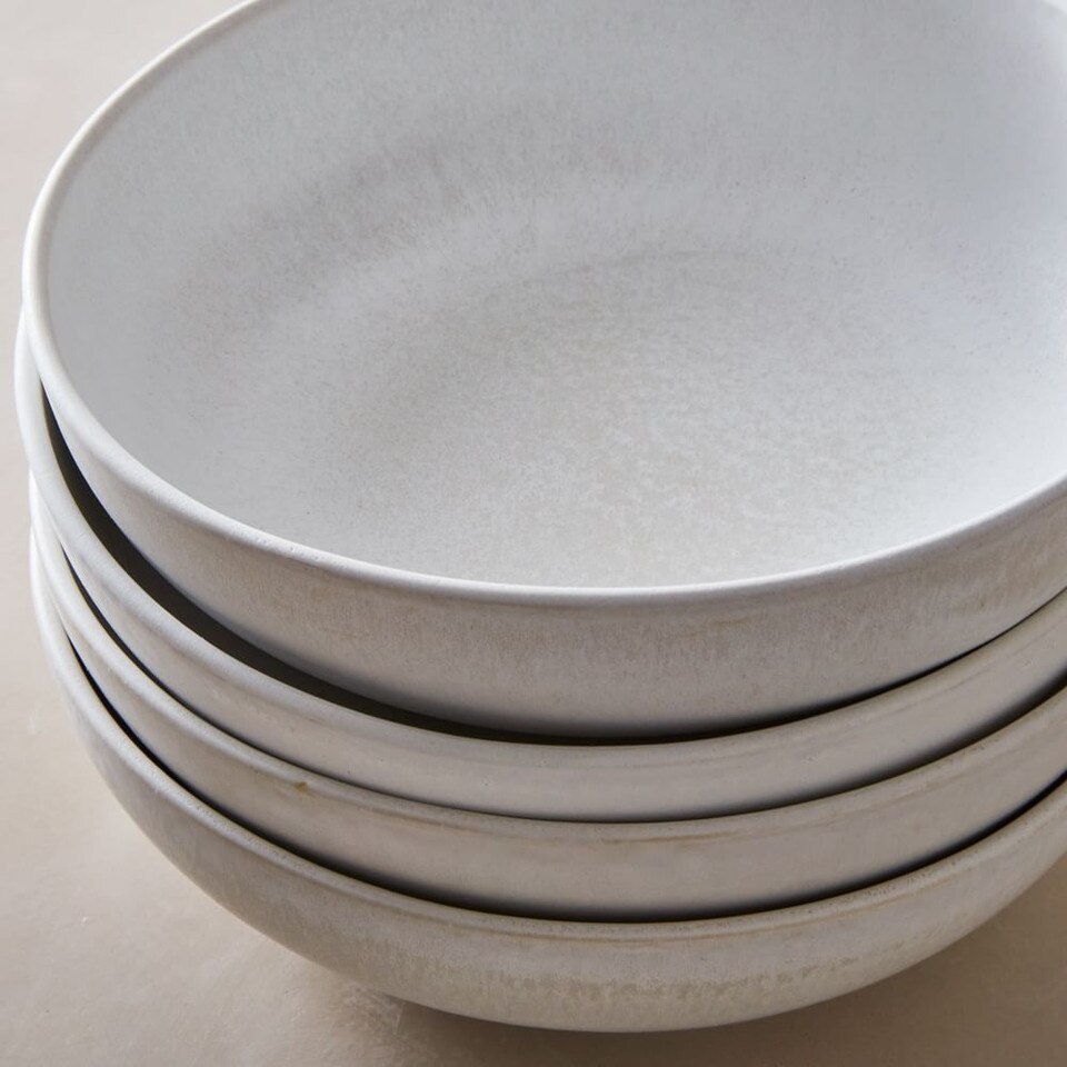 Kanto Matte Glaze Pasta Bowls West Elm UK